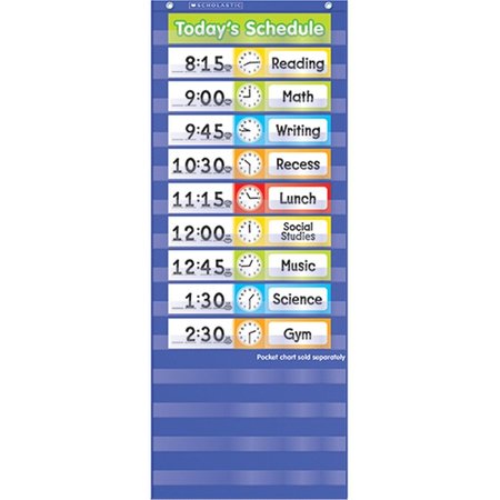 TEACHERS FRIEND Teachers Friend TF-5405 Schedule Cards Pocket Chart Add Ons TF-5405